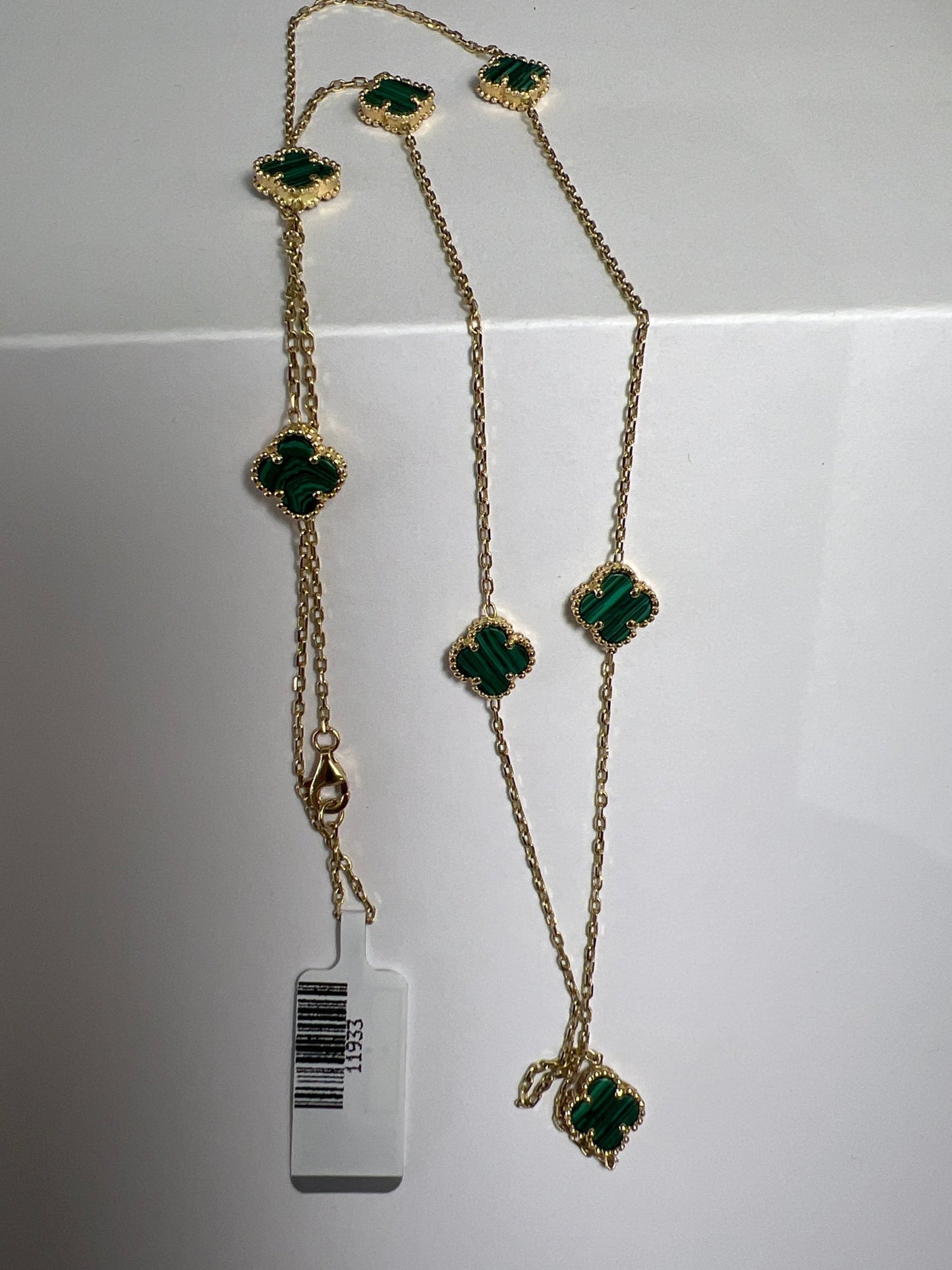 14k gold Cuban link chain necklace Gold cross pendant