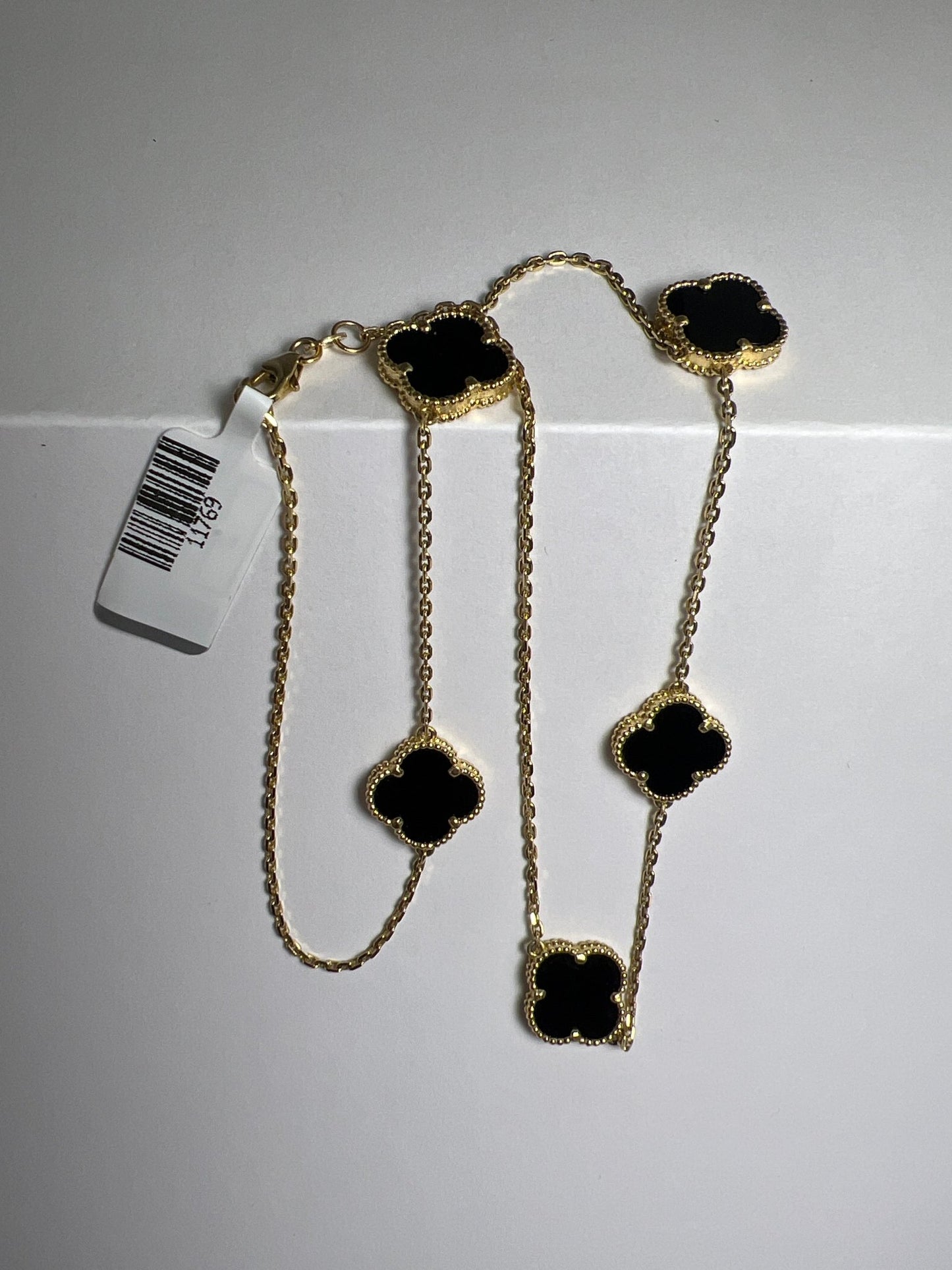 14k gold Cuban link chain necklace Gold cross pendant