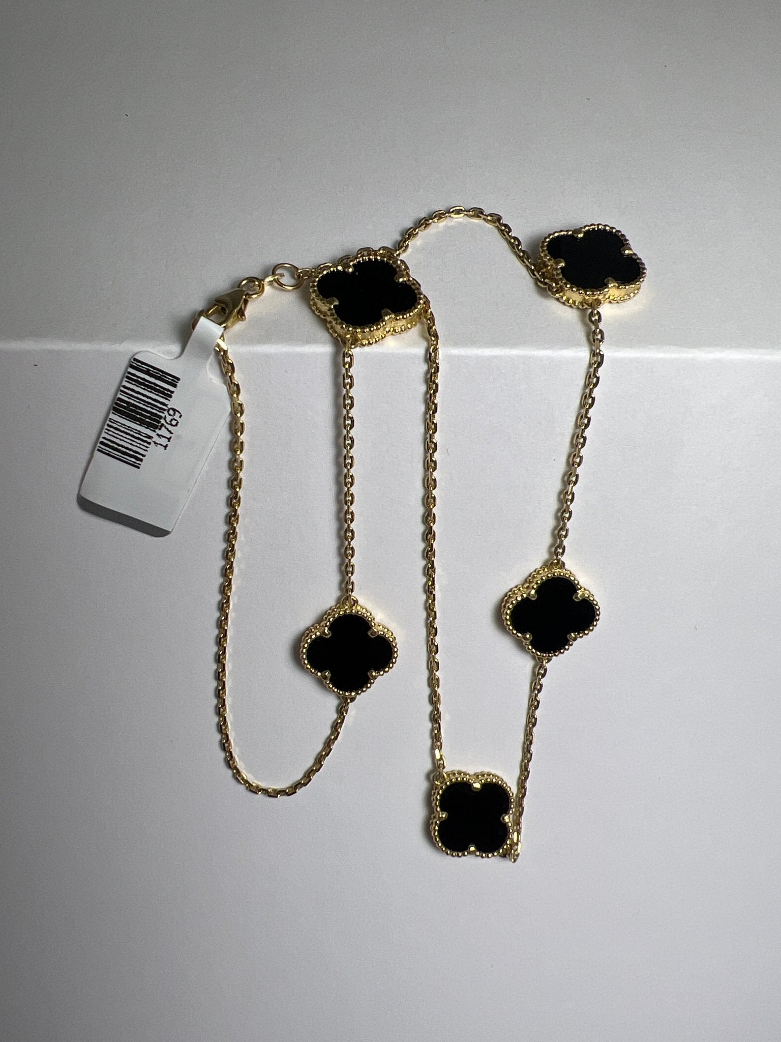 14k gold Cuban link chain necklace Gold cross pendant