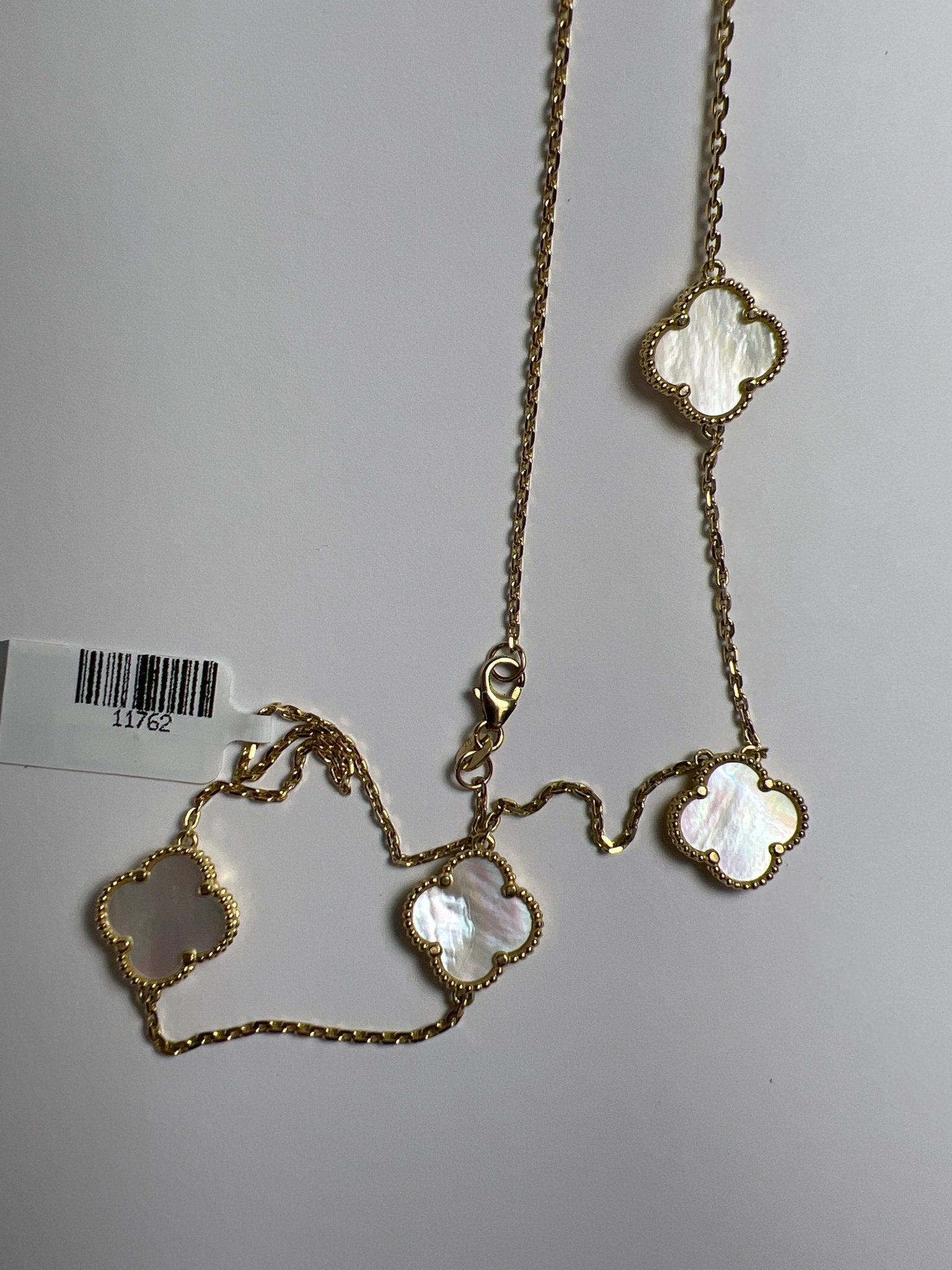 14k gold Cuban link chain necklace Gold cross pendant
