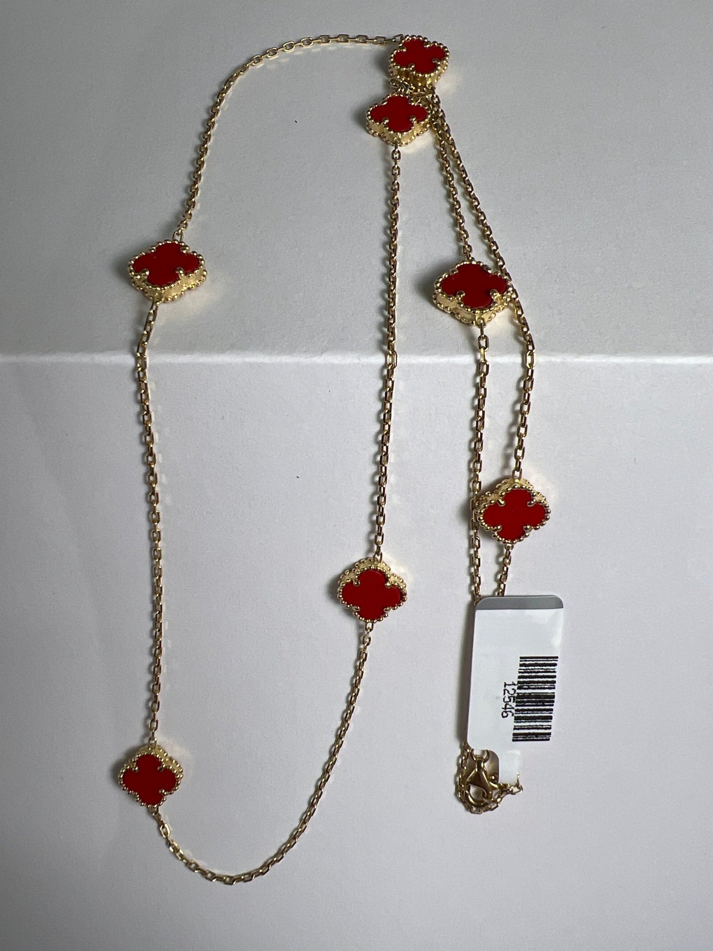 14k gold Cuban link chain necklace Gold cross pendant