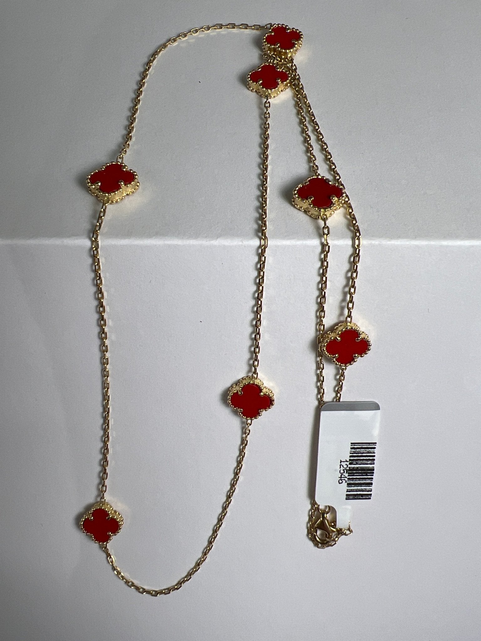 14k gold Cuban link chain necklace Gold cross pendant